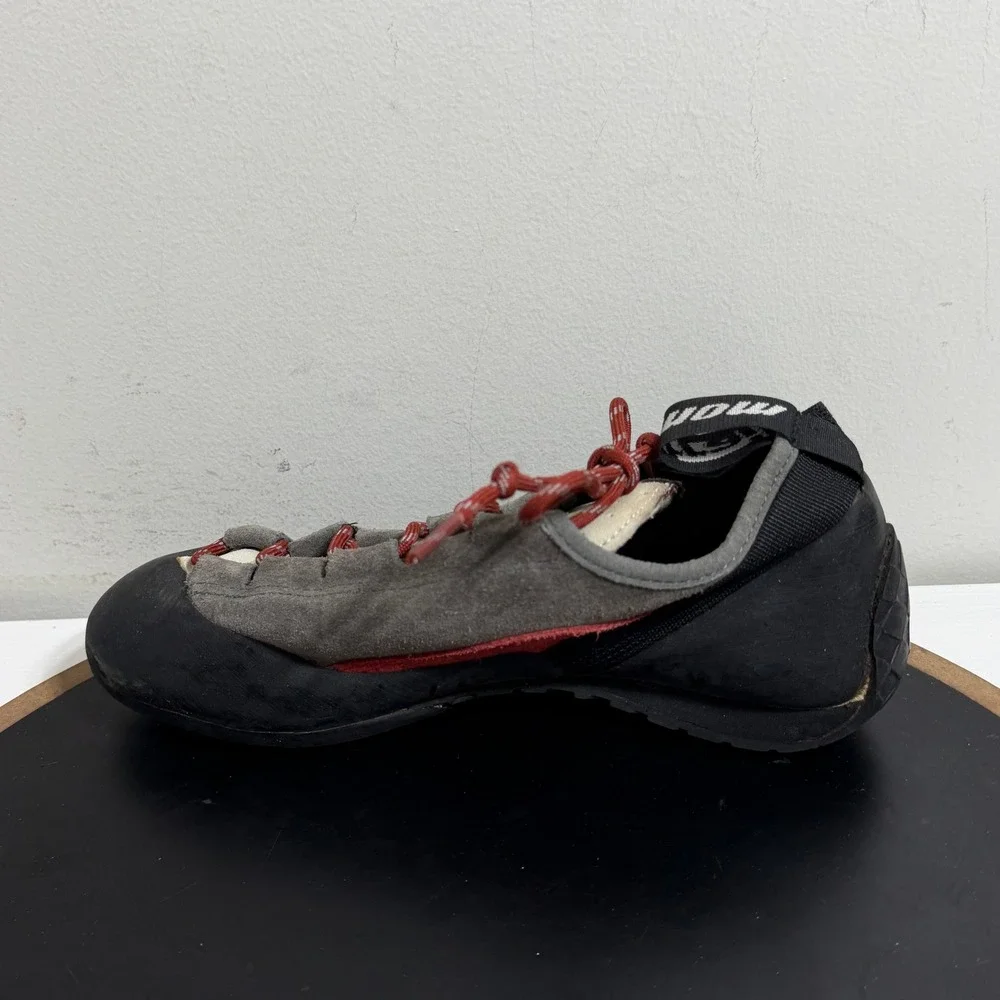 Montrail Rock Climbing Shoes Men US‎ 7.5 Approach Technical Suede Red Gray
